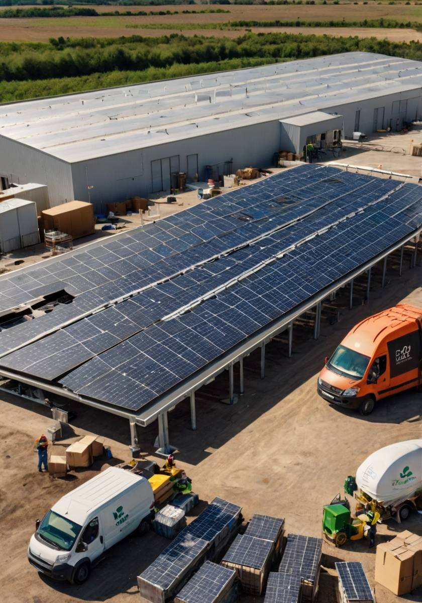 Leonardo_Kino_XL_A_solarpanelcovered_warehouse_with_wind_turbi_2